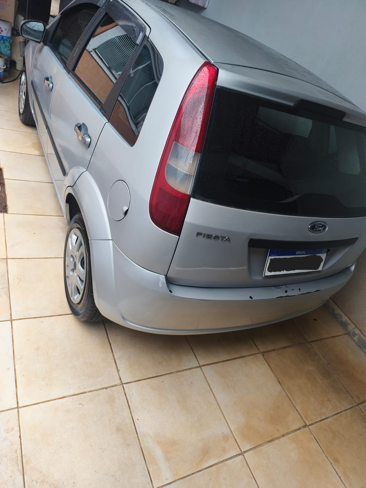 Lateral do carro